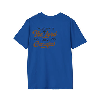 Faith-Inspired Unisex T-Shirt, The Lord is My Cardia, Christian Apparel, Spiritual Gift, Everyday Comfort Wear, Perfect for Church, [...] Printify