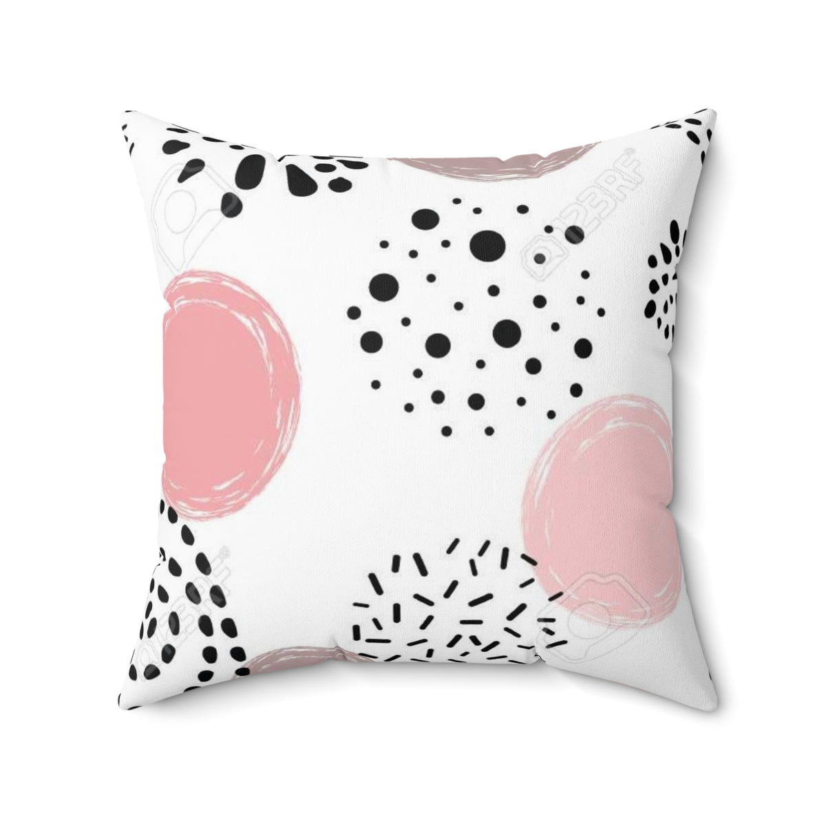 Spun Polyester Square Pillow