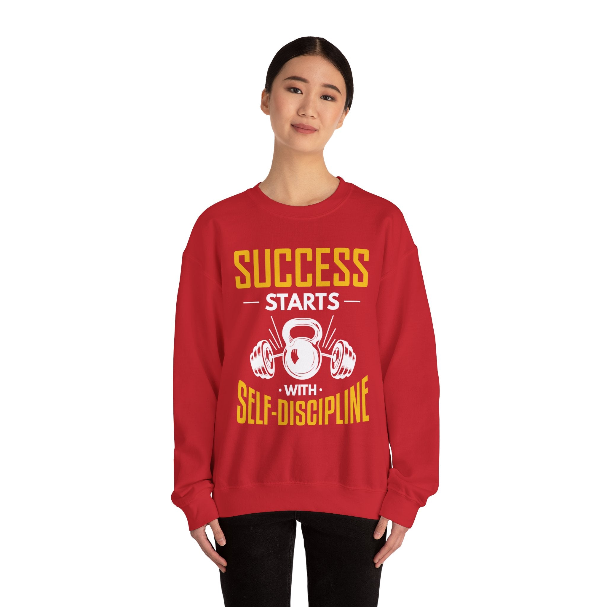 Le succès commence par le sweat-shirt unisexe d’autodiscipline 