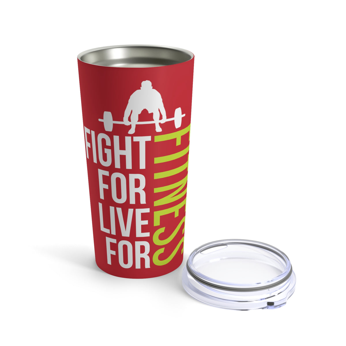 Fight For Live For Fitness Bottle