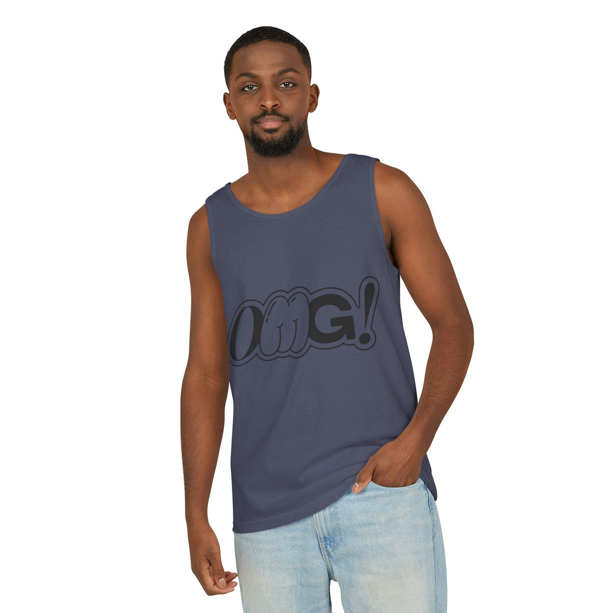 OMG!-Dyed Tank Top