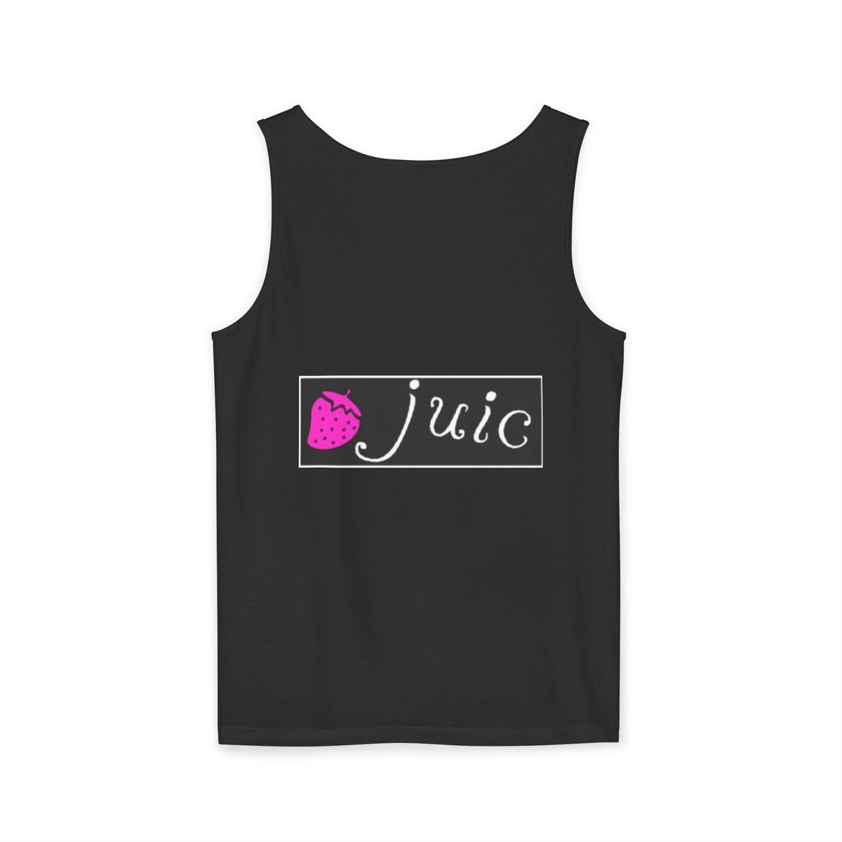Juice-Themed Unisex Tank Top, Perfect for Summer Outings, Pool Parties, and Fruit Lovers