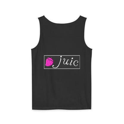 Juice-Themed Unisex Tank Top, Perfect for Summer Outings, Pool Parties, and Fruit Lovers