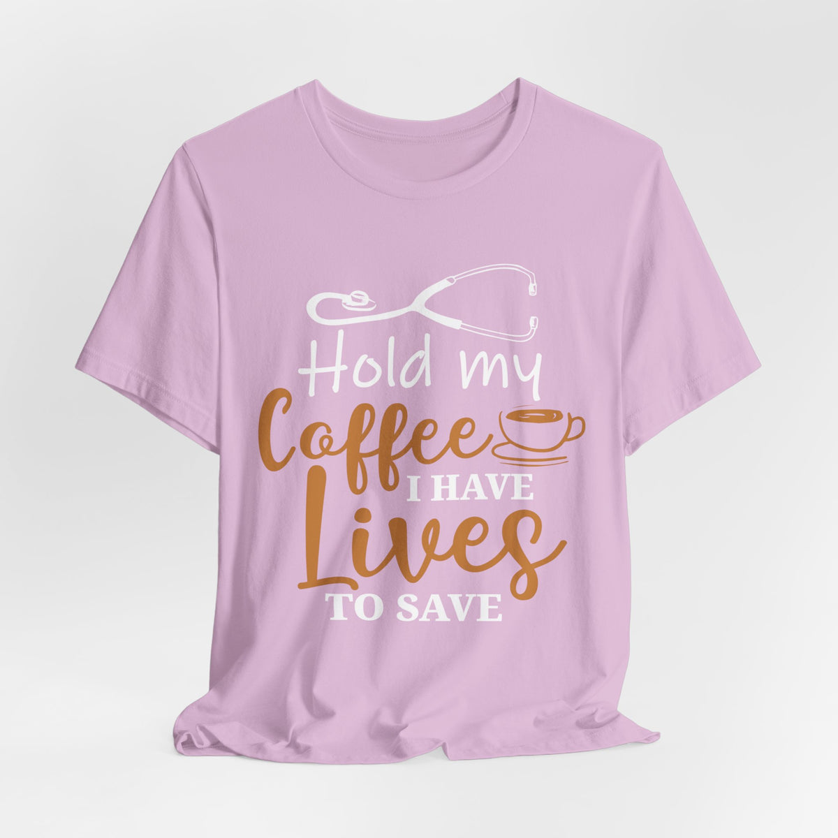 Unisex Hold My Coffee Short Sleeve Tee