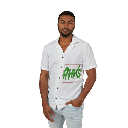 Camp Shirt - Olm's Bold Back Hawaiian Design