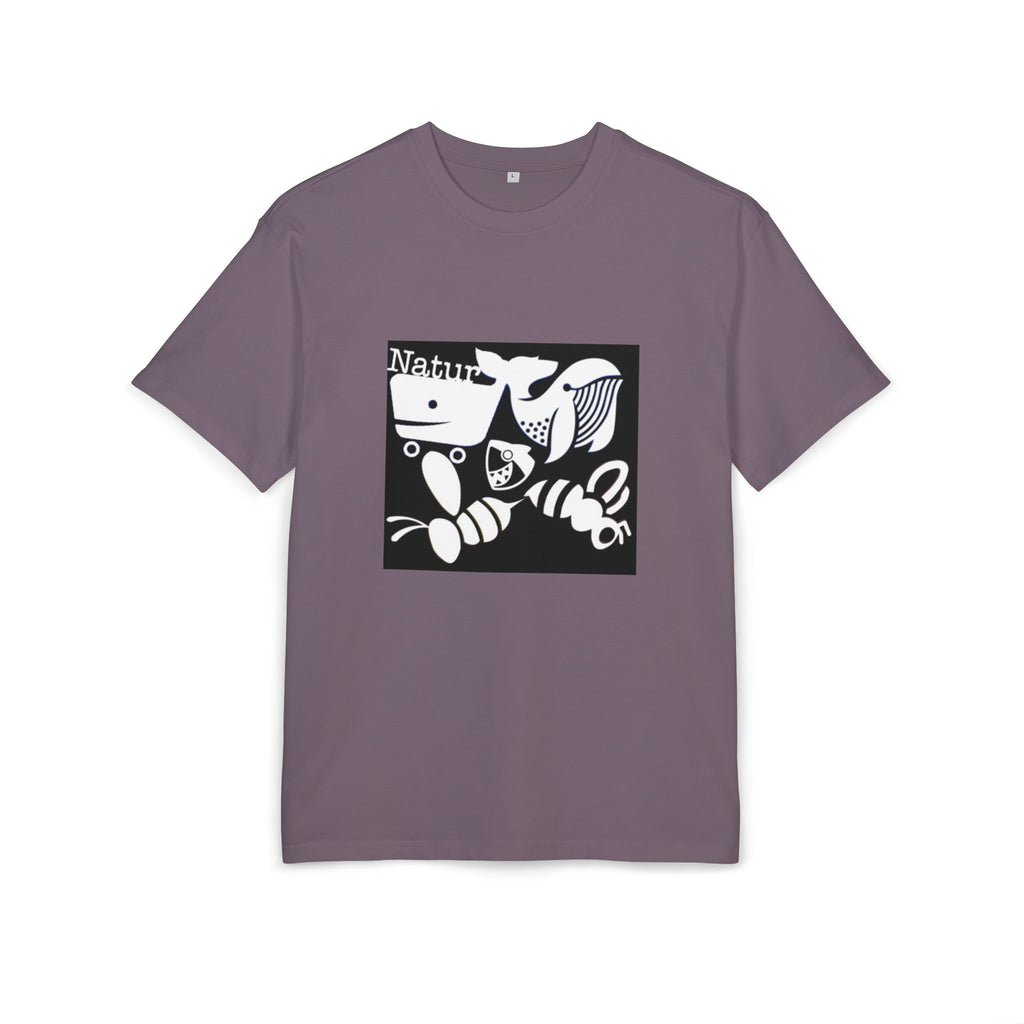 Nature-Inspired Oversize Tee - Unisex Graphic T-Shirt, Eco-Friendly Fashion, Casual Wear, Gift for Nature Lovers, Streetwear
