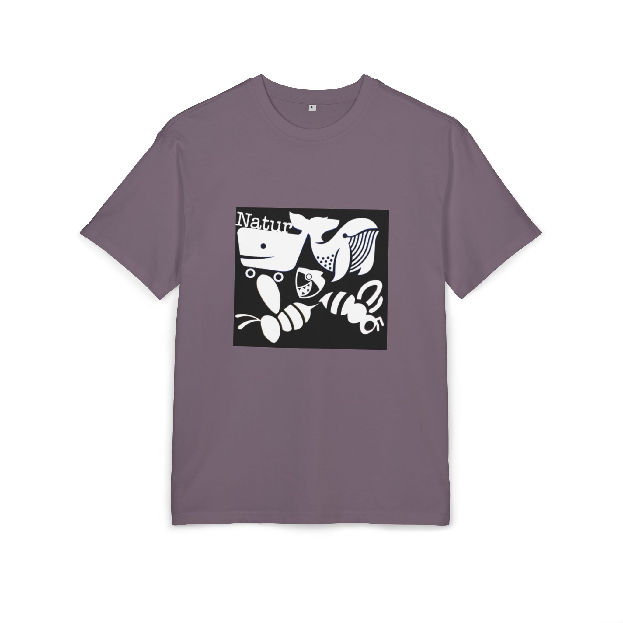 Nature-Inspired Oversize Tee - Unisex Graphic T-Shirt, Eco-Friendly Fashion, Casual Wear, Gift for Nature Lovers, Streetwear