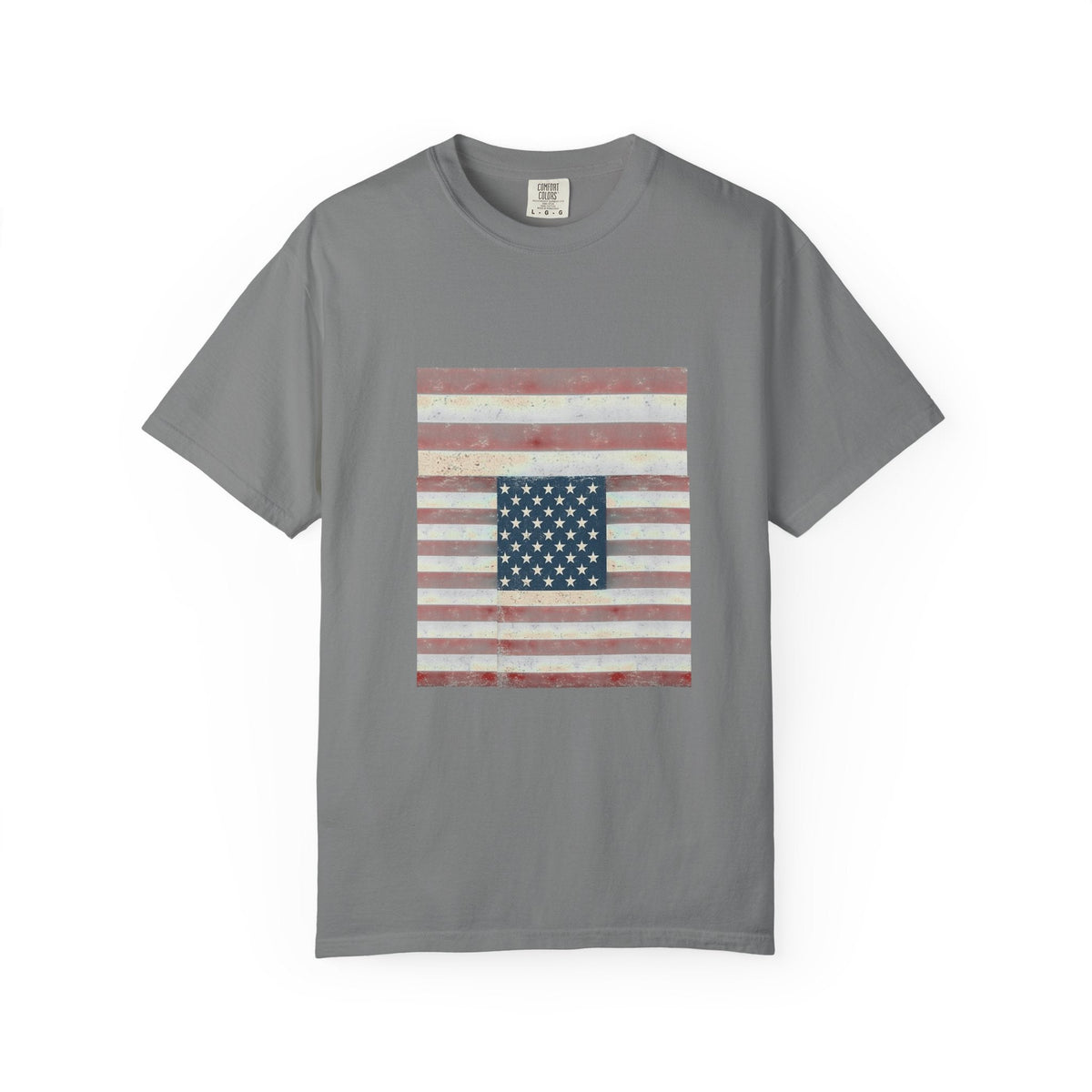 Patriotic Garment-Dyed T-Shirt | Perfect for 4th of July, Memorial Day, Casual Wear, Gifts, Americana Style Printify
