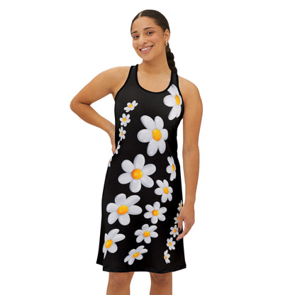 Women's Racerback GLITTER ROSE Dress (AOP)