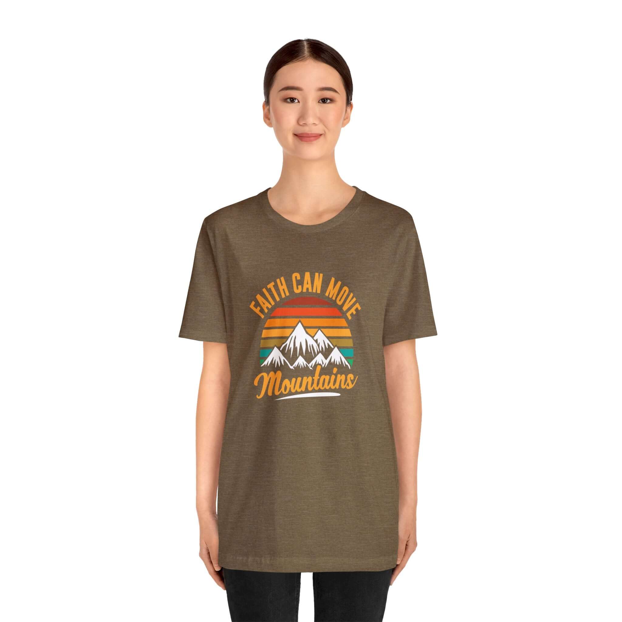 Faith Can Move Mountains Unisex Tee - RC’nSONS
