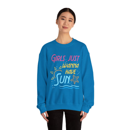 Les filles veulent juste avoir le sweat-shirt unisexe Sun 