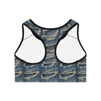 Trendy Workout Top, Activewear, Gym Bra, Casual Athleisure, Summer Fitness Fashion Printify