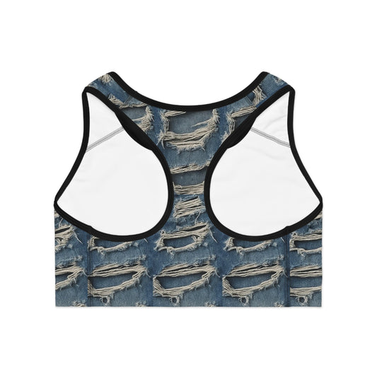 Trendy Workout Top, Activewear, Gym Bra, Casual Athleisure, Summer Fitness Fashion Printify