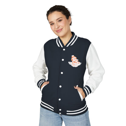 Letterman Jacket - 'hello santa' Design Printify