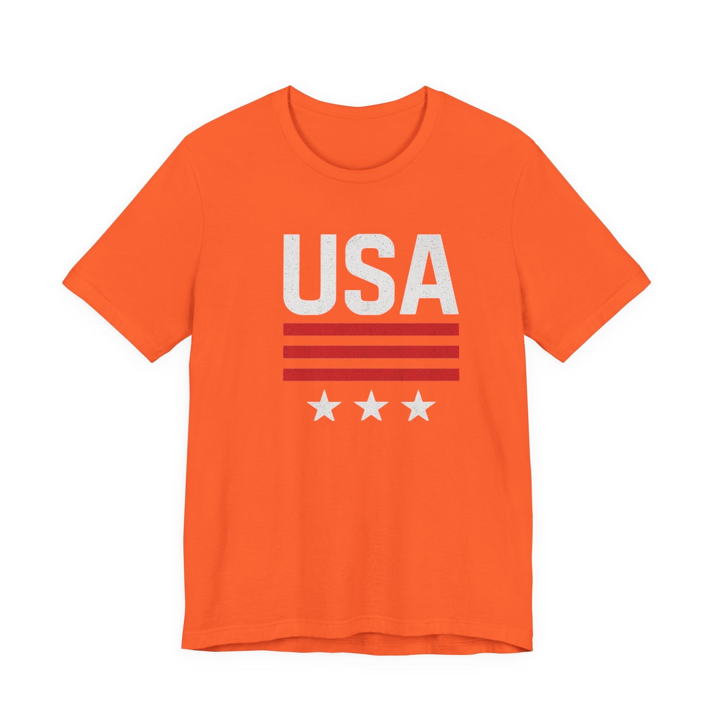 Patriotic USA Tee, Unisex Short Sleeve T-Shirt, July 4th Celebration Shirt, American Pride Apparel, Casual Summer Wear, Gift for Patriot
