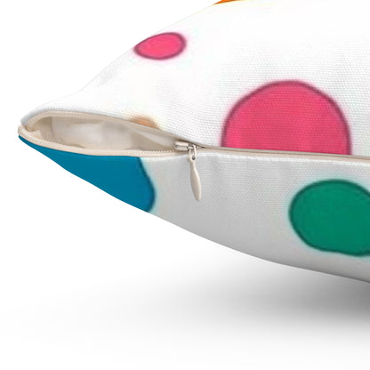 Spun Polyester Square Pillow