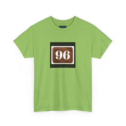 Vintage Style Unisex Heavy Cotton Tee - Classic 96 Design