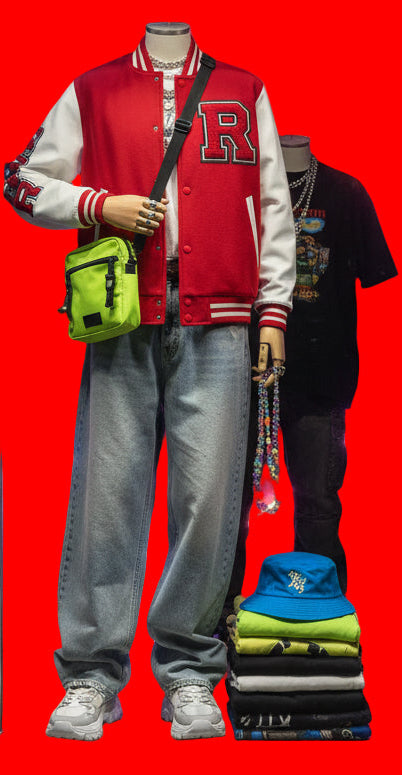 Letterman Jacket R Design Printify