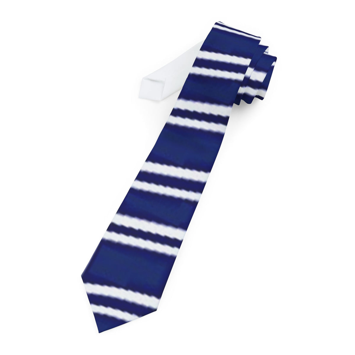 Necktie Navy Striped R-Design