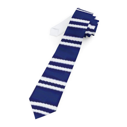 Necktie Navy Striped R-Design