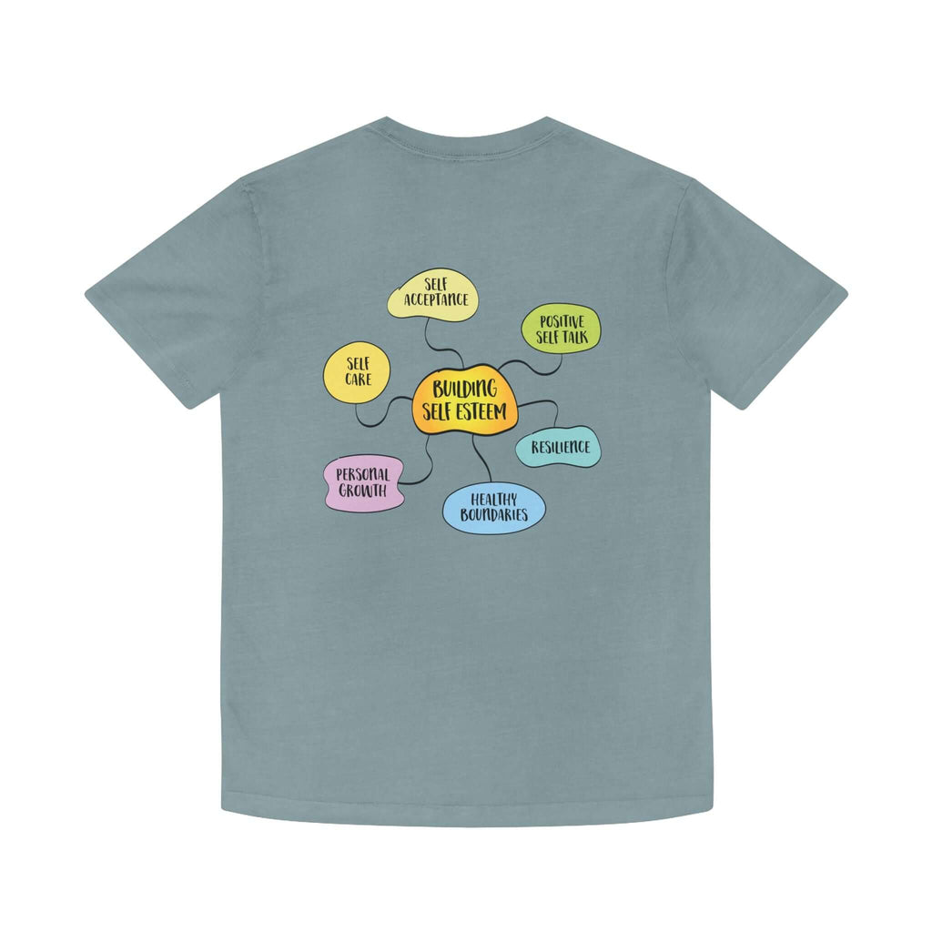 Faded Shirt - Building Self-Esteem Graphic Tee