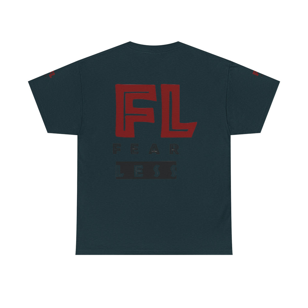 Fearless Graphic Unisex Heavy Cotton Tee - Bold Statement Shirt