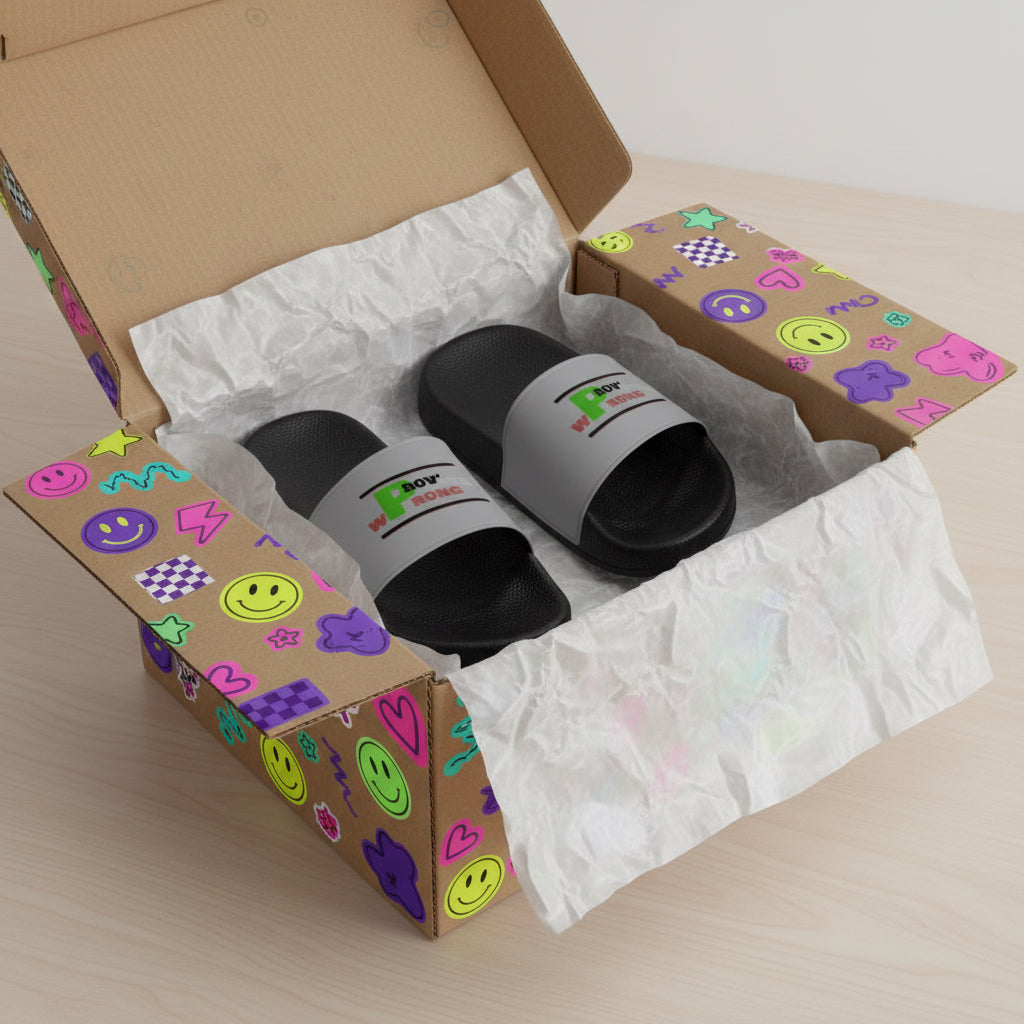 Casual Men's Slide Sandals - Perfect for Summer, Beach, Pool, Relaxing Printify