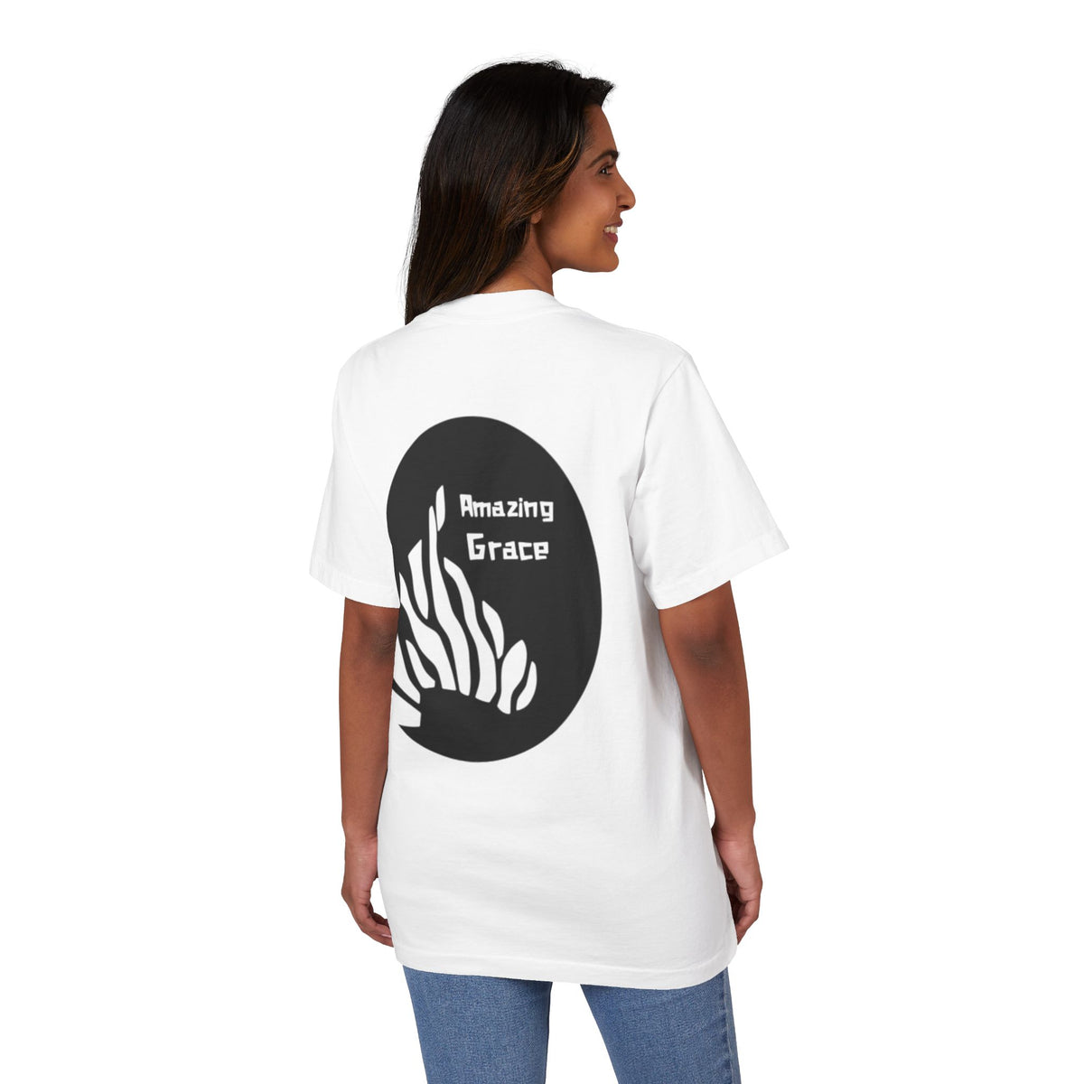 Unisex Graphic Tee - Amazing Grace T-Shirt for Faith and Inspiration, Casual Wear, Gift for Friends, Church Events, Spiritual Retreats