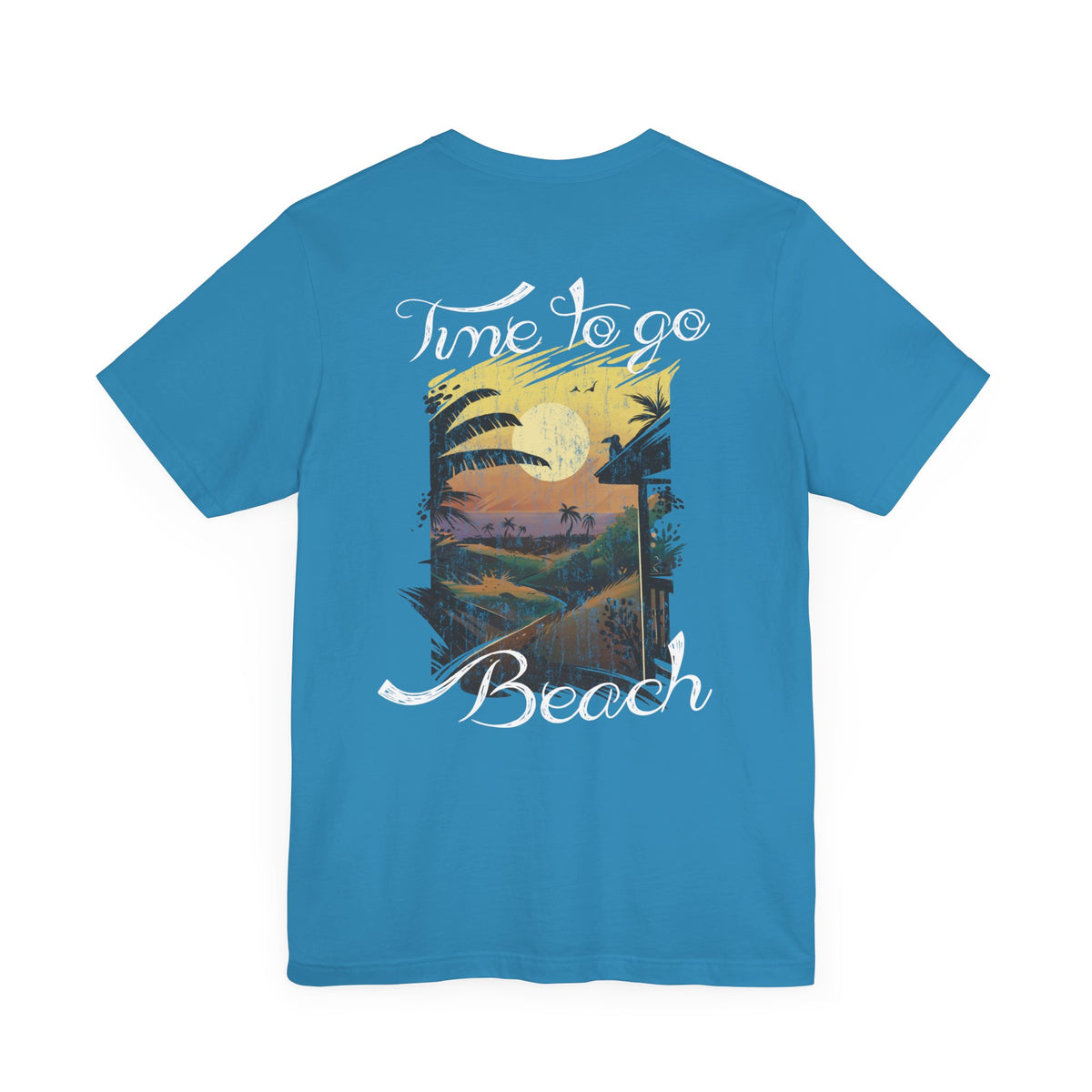 Il est temps d’aller à la plage Tee-shirt unisexe 
