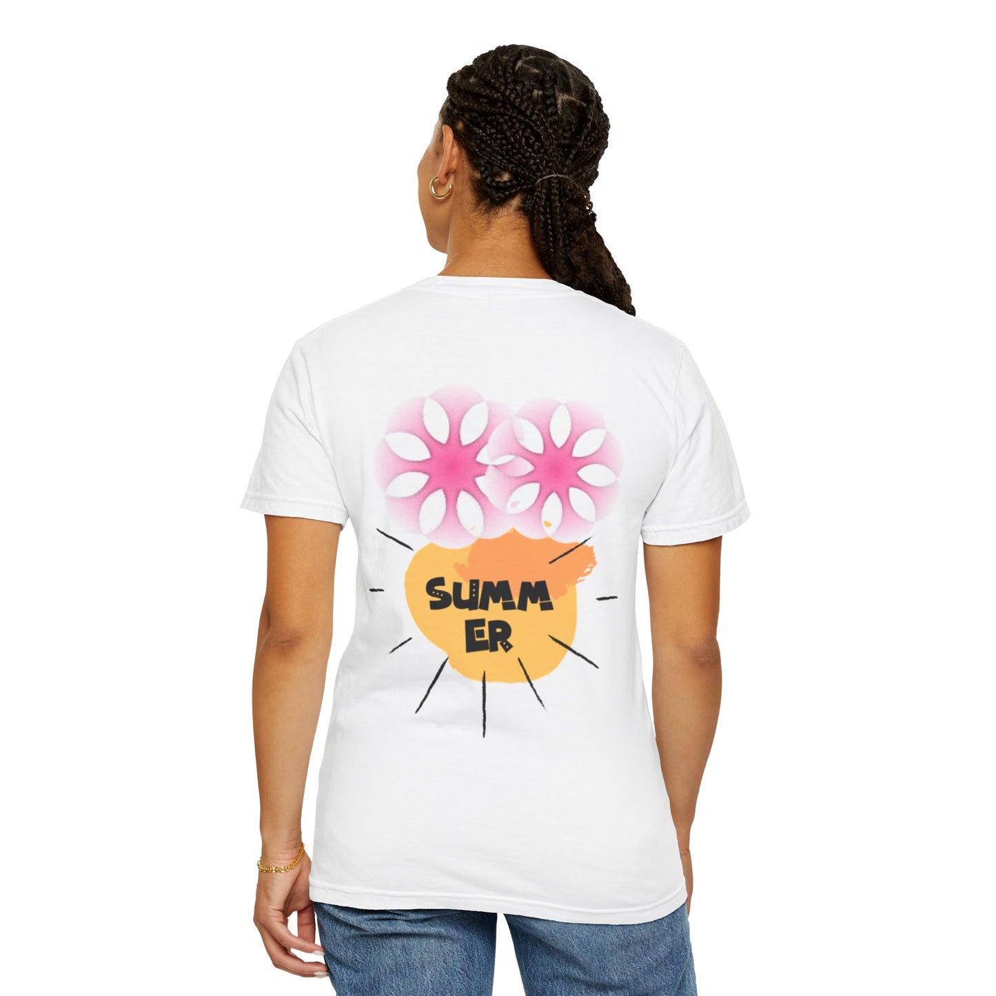 Summer Vibes Unisex Garment-Dyed T-Shirt