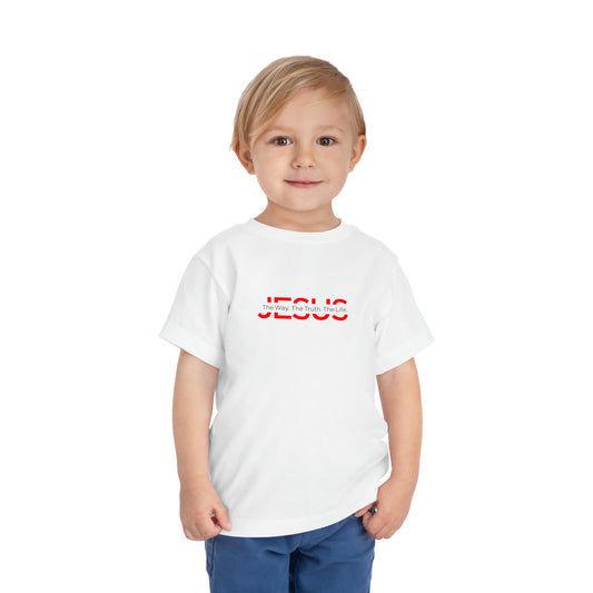 T-shirt pour tout-petits The Way, la vérité, la vie 