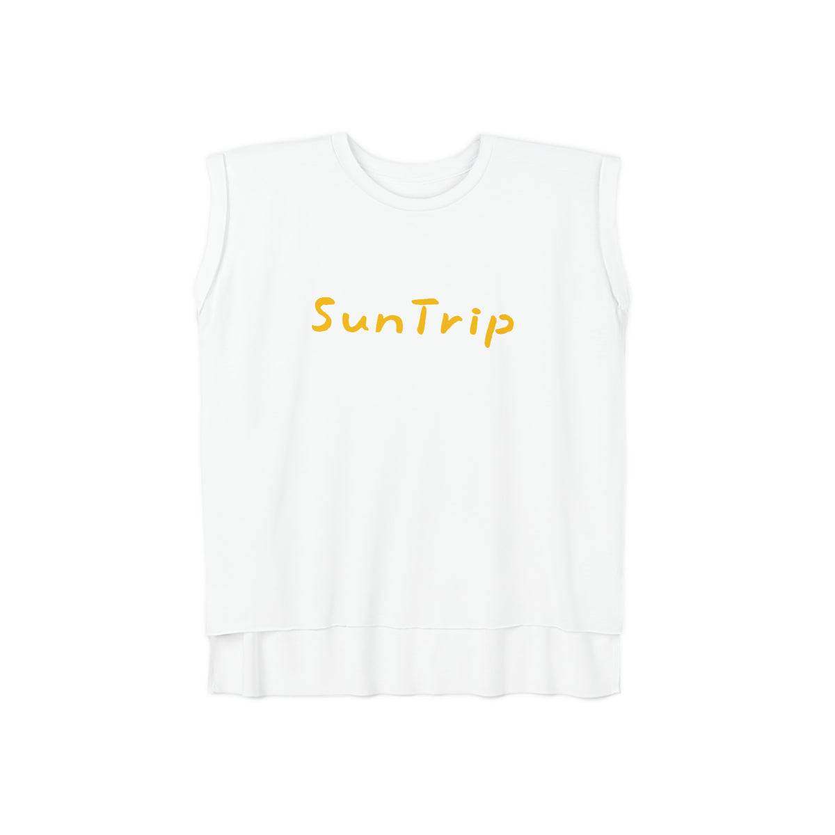 Women’s Flowy Rolled Cuffs Muscle Tee