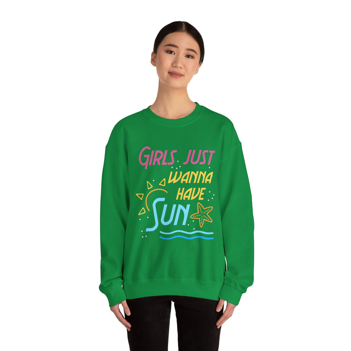 Les filles veulent juste avoir le sweat-shirt unisexe Sun 