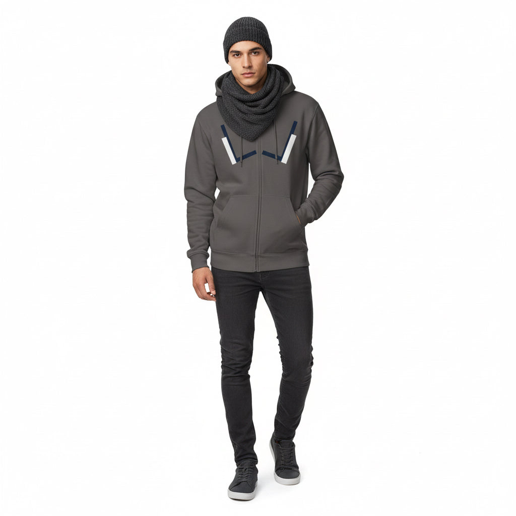 Unisex Full Zip Hoodie Printify