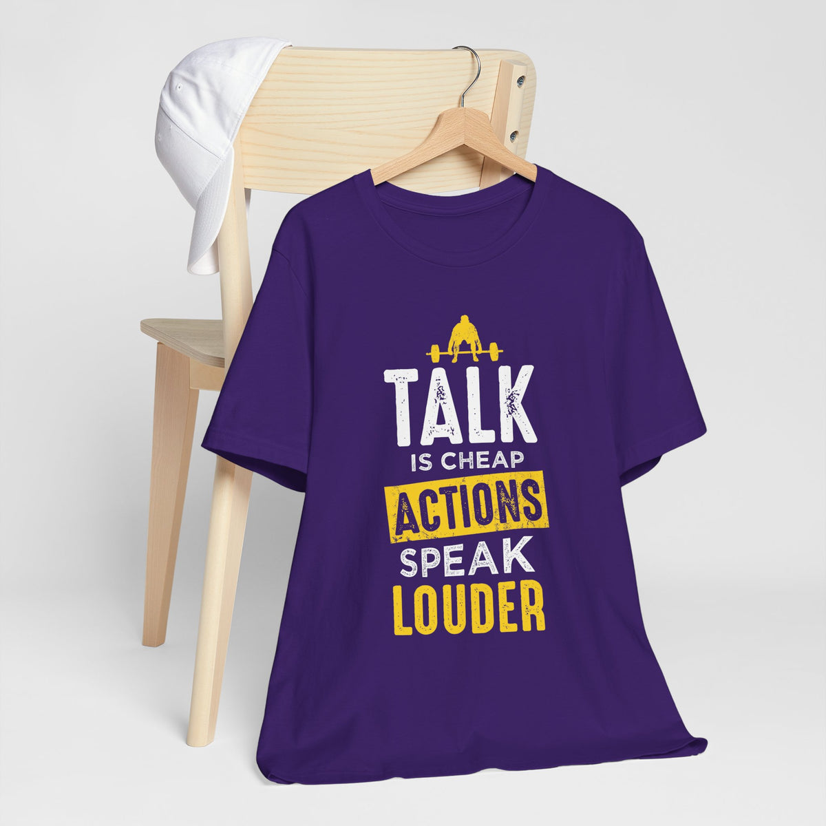 Parler, c’est des actions bon marché, parler plus fort, tee-shirt unisexe 