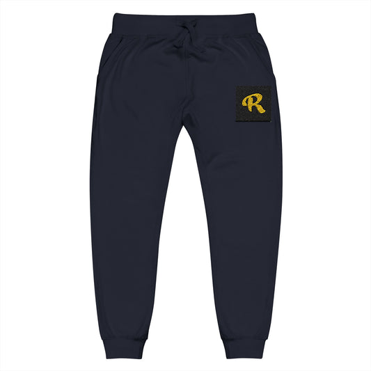 Embroidered Fleece Sweatpants