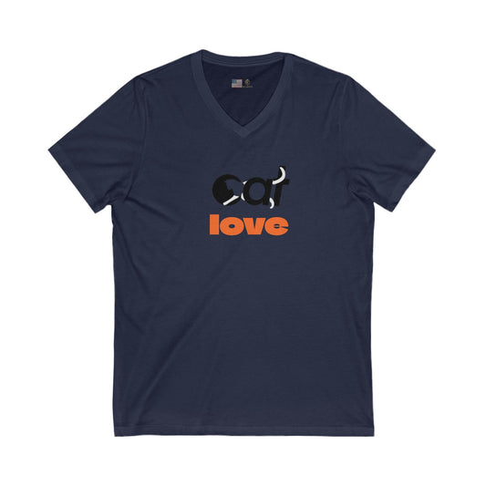 Car Love Unisex V-Neck Tee, Vintage Car T-Shirt for Car Enthusiasts, Gift for Father's Day, Classic Auto Apparel, Car Show Merch, [...] Printify