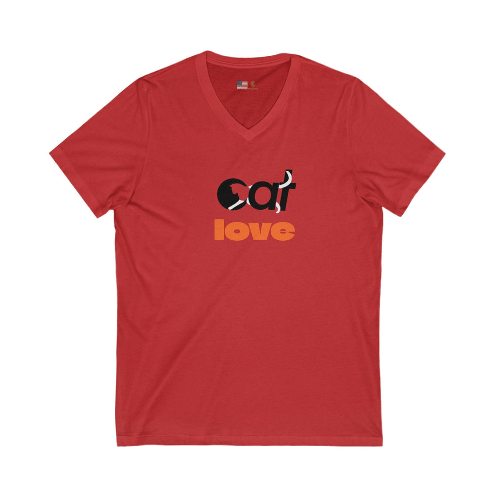 Car Love Unisex V-Neck Tee, Vintage Car T-Shirt for Car Enthusiasts, Gift for Father's Day, Classic Auto Apparel, Car Show Merch, [...] Printify