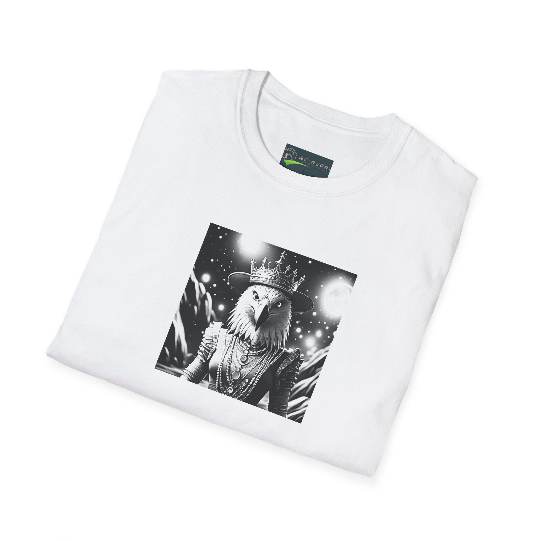 Mystic Owl Graphic T-Shirt | Unisex Softstyle Tee for Nature Lovers