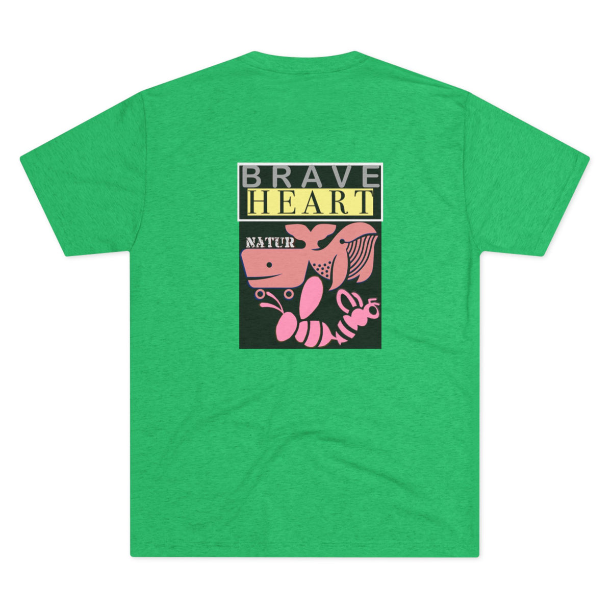 Brave Heart Tri-Blend Unisex T-Shirt