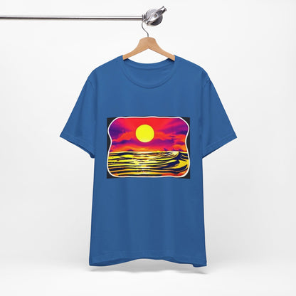 RCNSONS Unisex Short Sleeve Sunset Tee