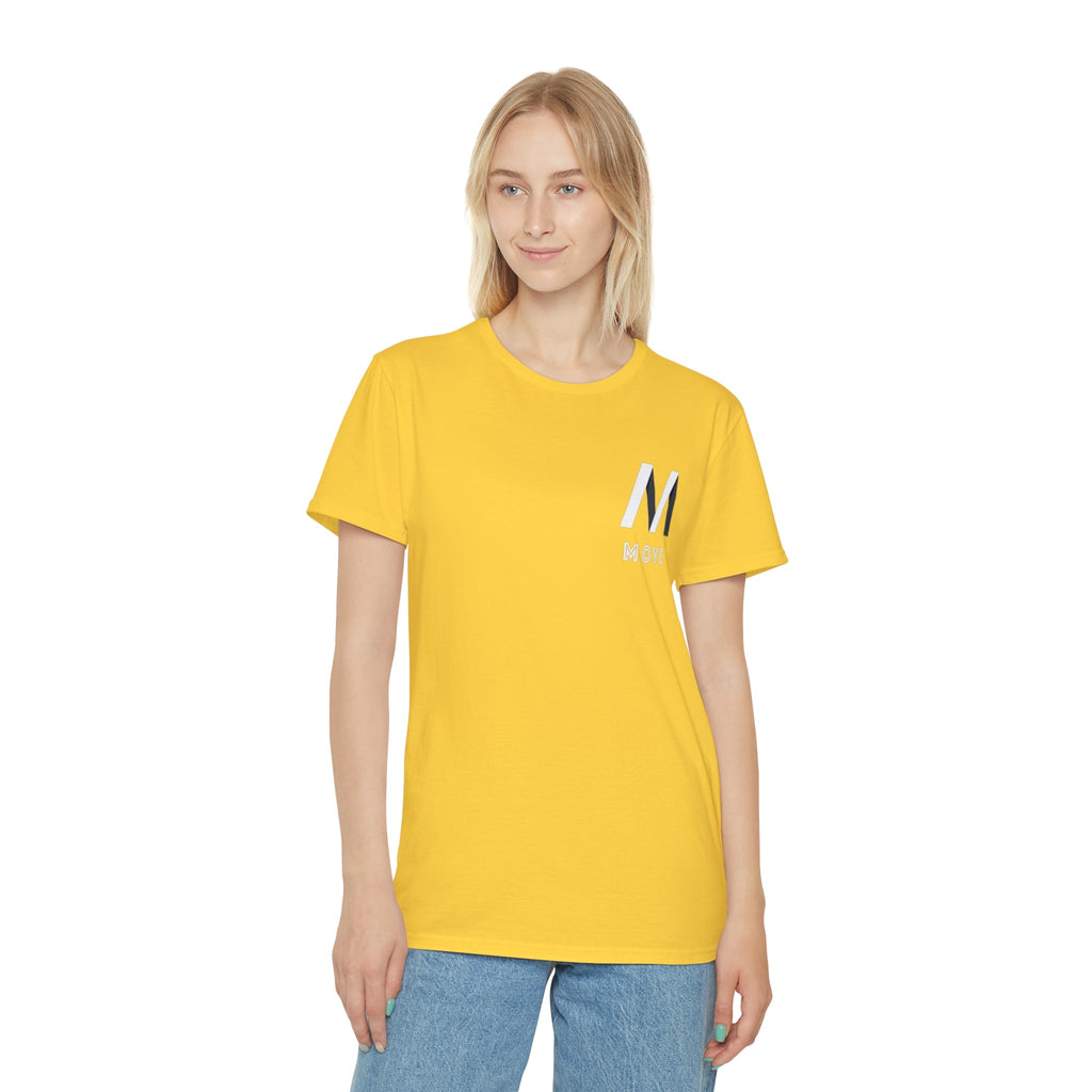 Unisex Move Graphic T-Shirt, Comfortable Casual Tee, Trendy Apparel for Everyday Wear, Gift for Fitness Enthusiasts, Stylish Wardrobe Staple Printify