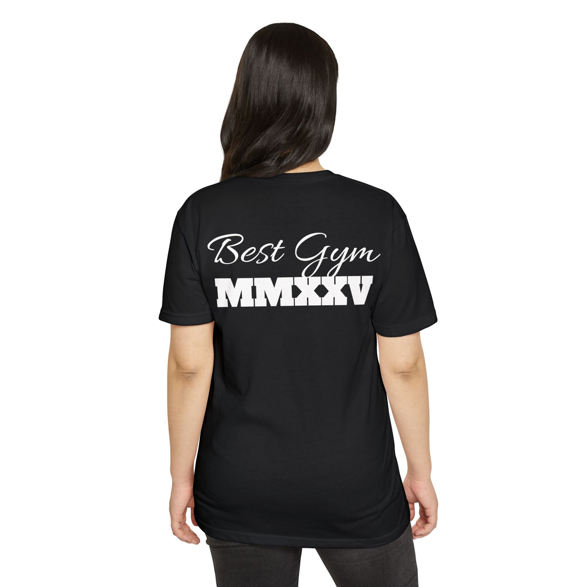 Best Gym Unisex CVC Jersey T-Shirt - Comfortable Fitness Apparel