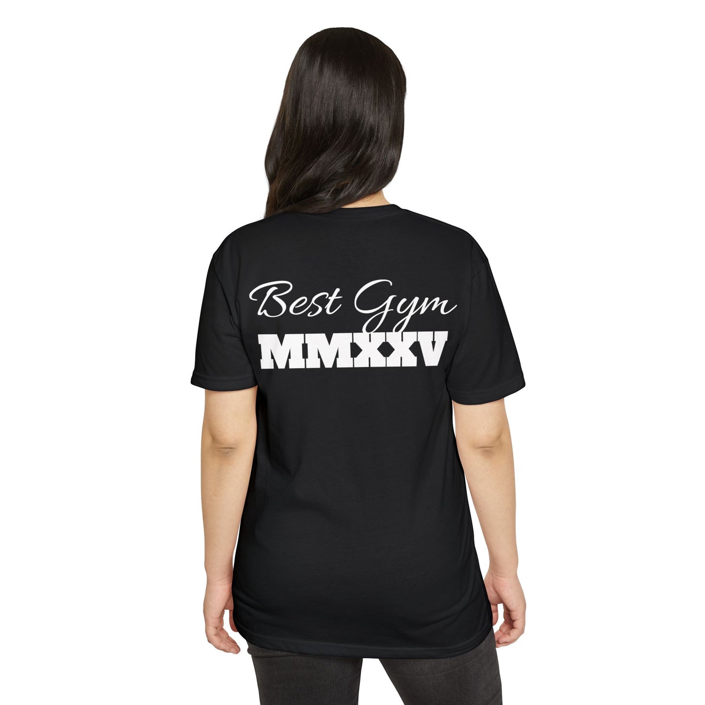 Best Gym Unisex CVC Jersey T-Shirt - Comfortable Fitness Apparel