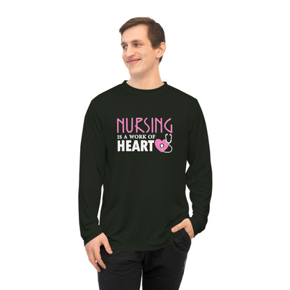 Nursing Is A Work Of Heart Long Sleeve