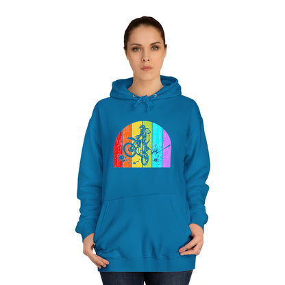 Sweat à capuche unisexe de motard de motocross 