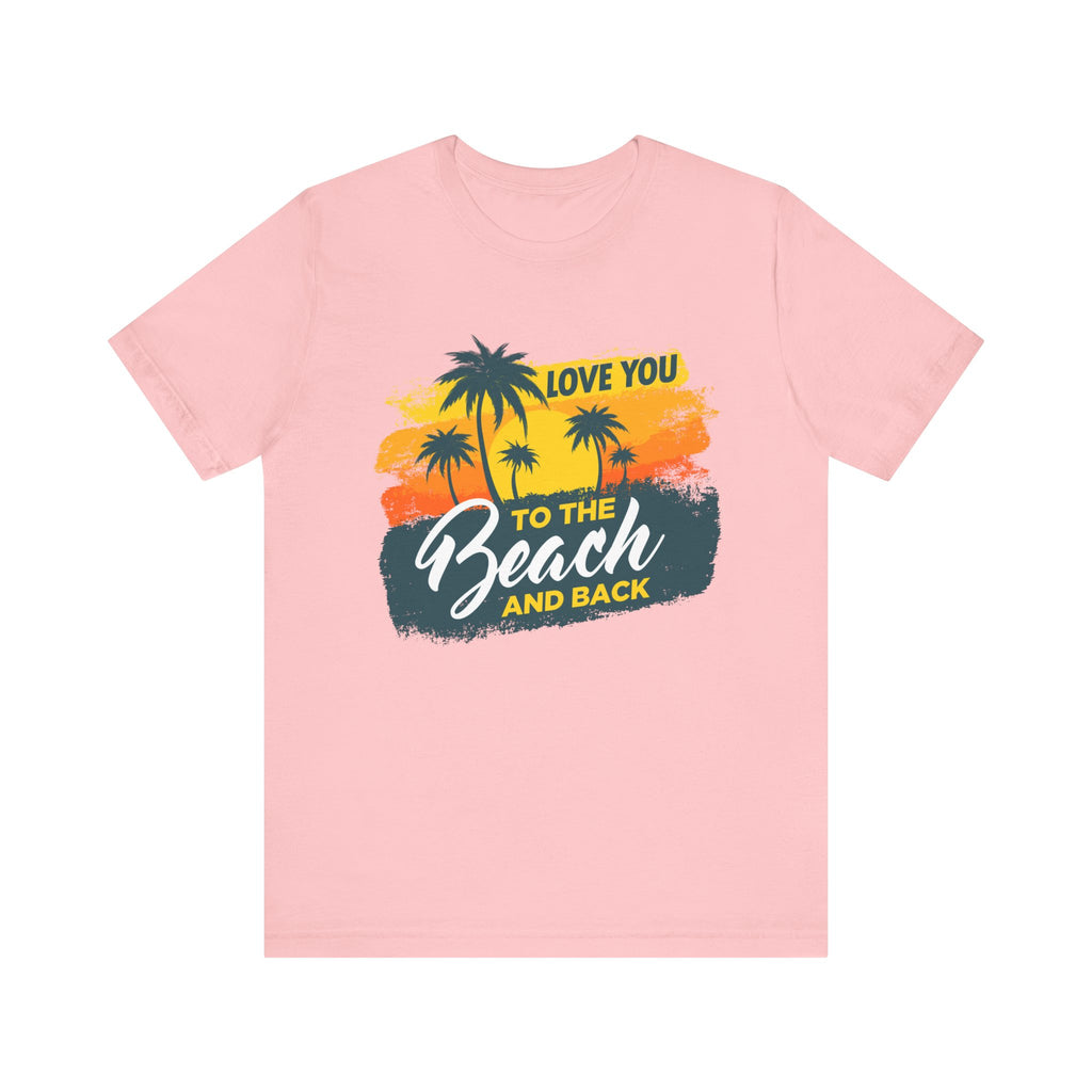 Je t’aime à la plage Tee unisexe 