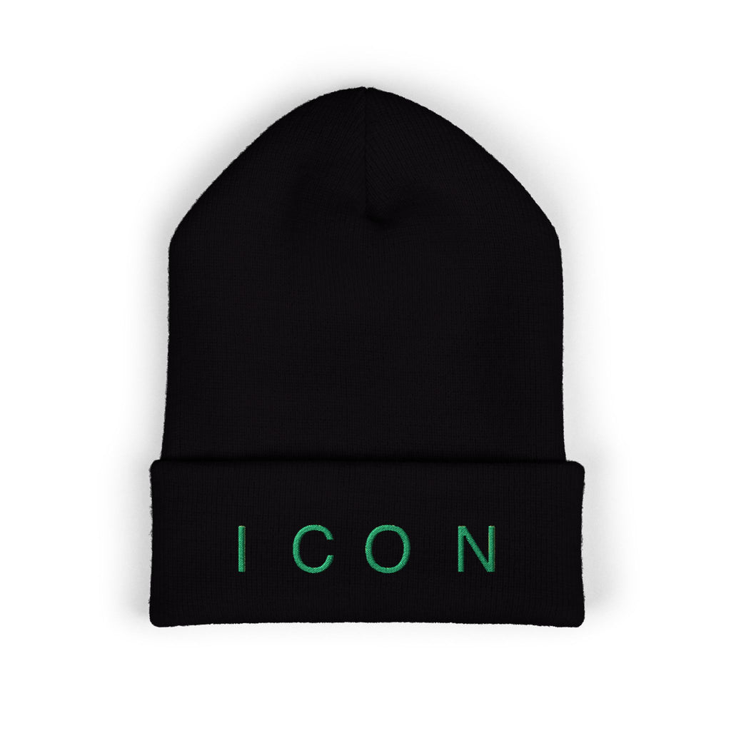 Beanie Icon Embroidered Cuffed Beanie