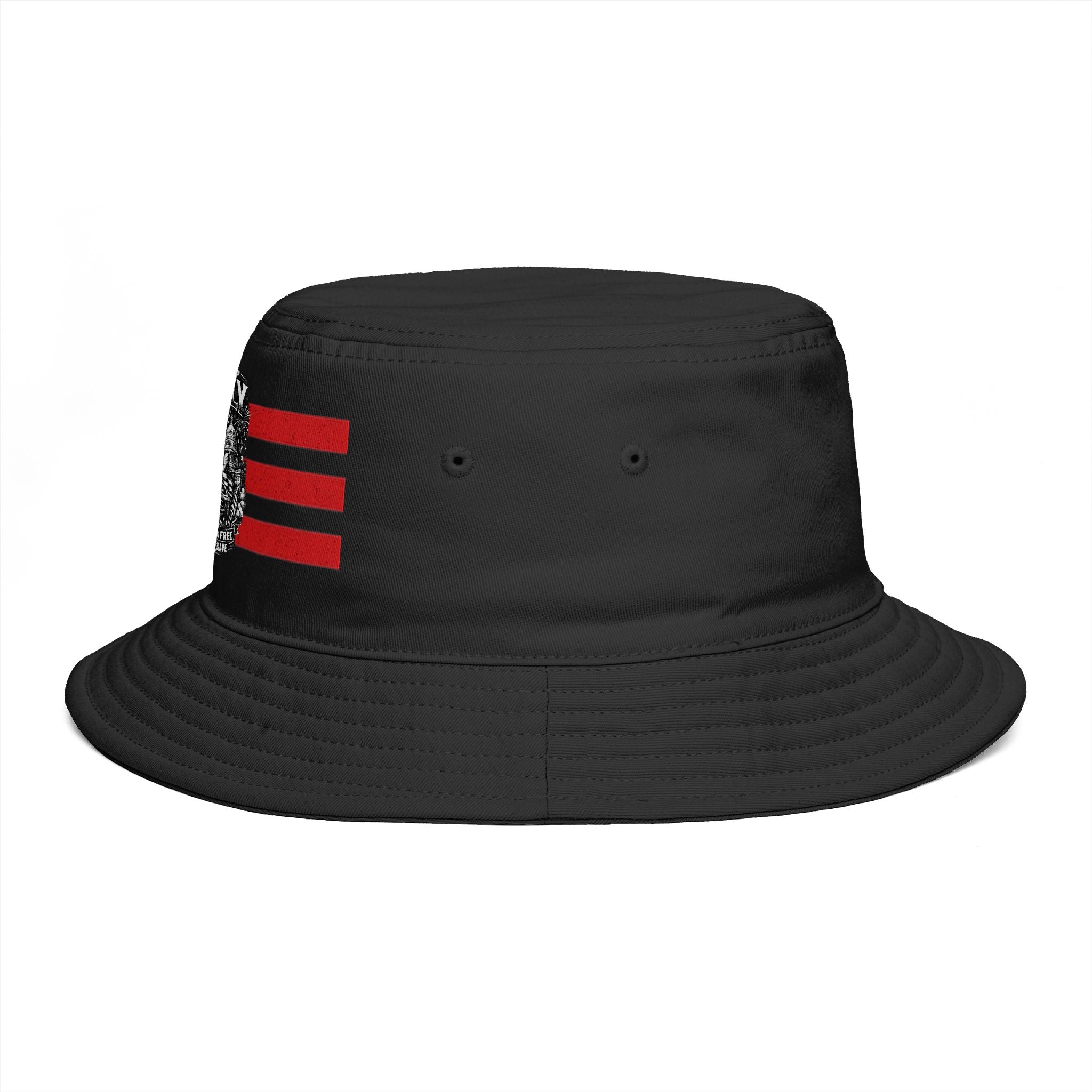 4th of July Bucket Hat — Vintage Eagle Flag Design