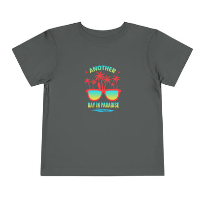 T-shirt pour tout-petits Un autre jour au paradis 